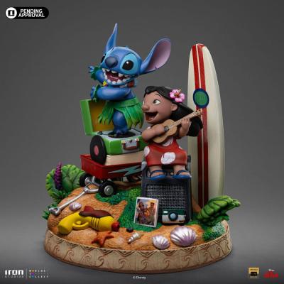 Lilo & Stitch Estatua 1/10 Deluxe Art Scale Lilo & Stitch 20 cm