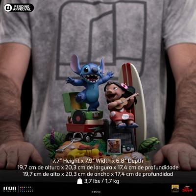 Lilo & Stitch Estatua 1/10 Deluxe Art Scale Lilo & Stitch 20 cm