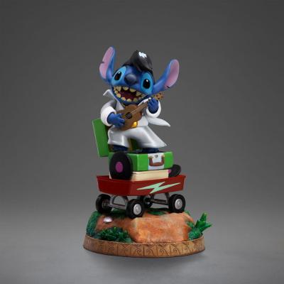 Lilo & Stitch Estatua 1/10 Art Scale Stitch King of Rock 17 cm