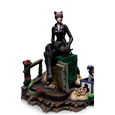DC Comics Estatua 1/10 Deluxe Art Scale Catwoman (Gotham City Sirens) 21 cm