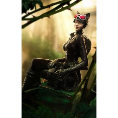 DC Comics Estatua 1/10 Deluxe Art Scale Catwoman (Gotham City Sirens) 21 cm