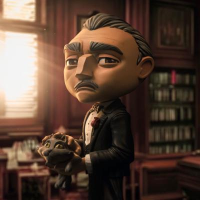 Le Parrain Minifigura Mini Co. PVC Don Corleone 14 cm