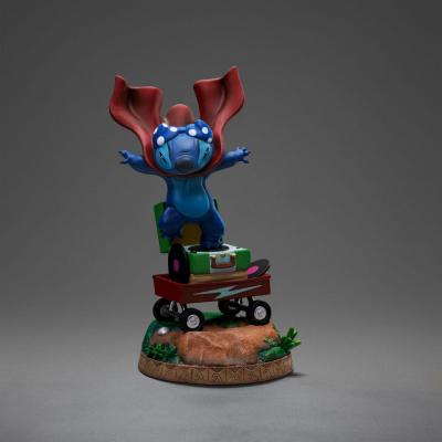 Lilo & Stitch Estatua 1/10 Art Scale Stitch Laundry 19 cm