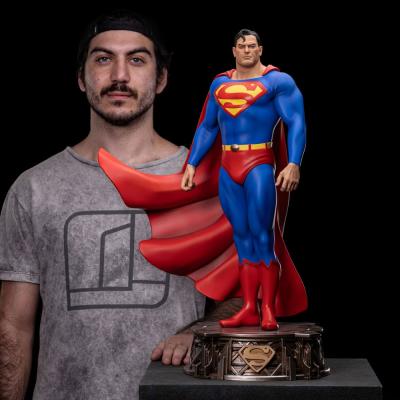 DC Comics Estatua Legacy Replica 1/4 Superman DC Trinity 57 cm