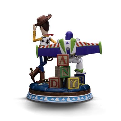 Toy Story Estatua 1/10 Deluxe Art Scale Buzz & Woody 38 cm