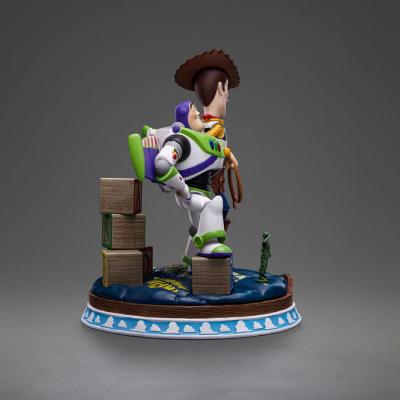 Toy Story Estatua 1/10 Deluxe Art Scale Buzz & Woody 38 cm