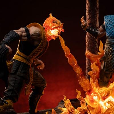 Mortal Kombat Estatua 1/10 Deluxe Art Scale Scorpion Fatality 27 cm