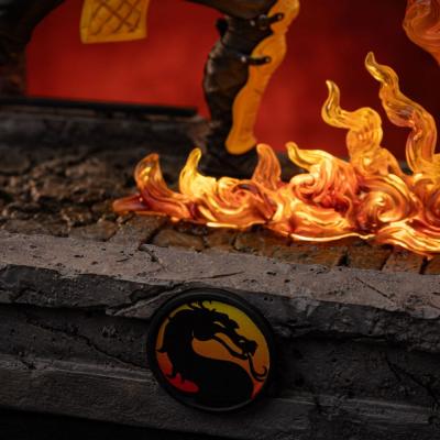 Mortal Kombat Estatua 1/10 Deluxe Art Scale Scorpion Fatality 27 cm