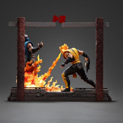 Mortal Kombat Estatua 1/10 Deluxe Art Scale Scorpion Fatality 27 cm