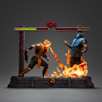 Mortal Kombat Estatua 1/10 Deluxe Art Scale Scorpion Fatality 27 cm