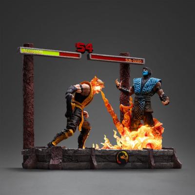 Mortal Kombat Estatua 1/10 Deluxe Art Scale Scorpion Fatality 27 cm
