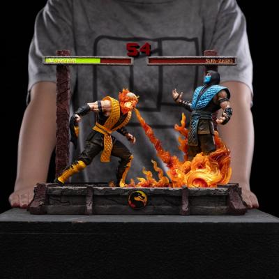 Mortal Kombat Estatua 1/10 Deluxe Art Scale Scorpion Fatality 27 cm