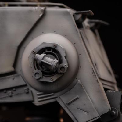 Star Wars Estatua 1/20 Demi Art Scale AT-ST and Chewbacca 53 cm