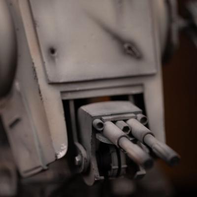 Star Wars Estatua 1/20 Demi Art Scale AT-ST and Chewbacca 53 cm