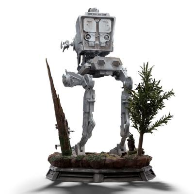 Star Wars Estatua 1/20 Demi Art Scale AT-ST and Chewbacca 53 cm