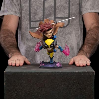 X-Men 97 Minifigura Mini Co. PVC Gambit and Wolverine 23 cm