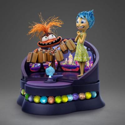 Intensa-Mente 2 Estatua 1/10 Deluxe Art Scale Joy and Anxiety 26 cm