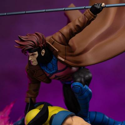 Marvel Estatua 1/10 Deluxe Art Scale X-Men´97 Gambit & Wolverine 29 cm