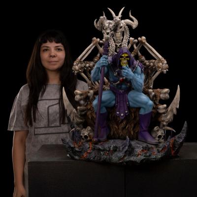 Masters of the Universe Estatua Legacy Prime Scale 1/3 Skeletor 10th Anniversary Ver. 67 cm