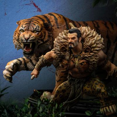 Spider-Man vs. Villains Estatua 1/10 BDS Art Scale Kraven Diorama 22 cm