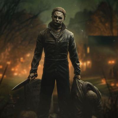 Halloween Estatua 1/10 Deluxe Art Scale Michael Myers 21 cm