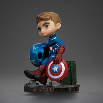Avengers Infinity Saga Minifigura Mini Co. PVC Captain America 14 cm