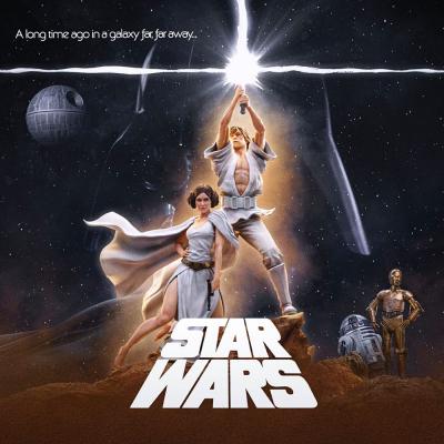 Star Wars Estatua 1/10 Deluxe Art Scale Luke and Leia 41 cm