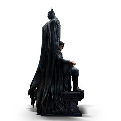 DC Comics Estatua Legacy Replica 1/4 Batman and Bruce Wayne 79 cm