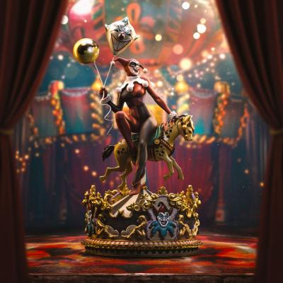 DC Comics Estatua 1/10 Art Scale Harley Quinn Unleashed 30 cm