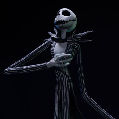 Pesadilla antes de Navidad Estatua 1/10 Deluxe Art Scale Jack and Sally 39 cm