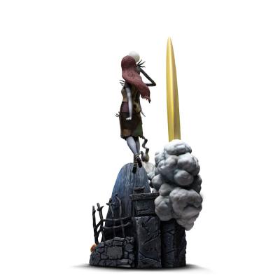 Pesadilla antes de Navidad Estatua 1/10 Deluxe Art Scale Jack and Sally 39 cm