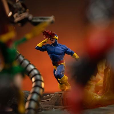 Marvel Estatua 1/20 Demi Art Scale X-Men Danger Room Diorama A 42 cm