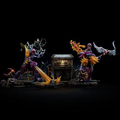 Marvel Estatua 1/20 Demi Art Scale X-Men Danger Room Diorama A 42 cm