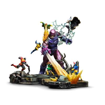 Marvel Estatua 1/20 Demi Art Scale X-Men Danger Room Diorama A 42 cm