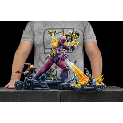 Marvel Estatua 1/20 Demi Art Scale X-Men Danger Room Diorama A (Comics Color Variant) 42 cm