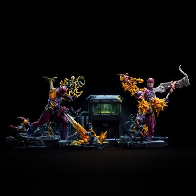 Marvel Estatua 1/20 Demi Art Scale X-Men Danger Room Diorama A (Comics Color Variant) 42 cm