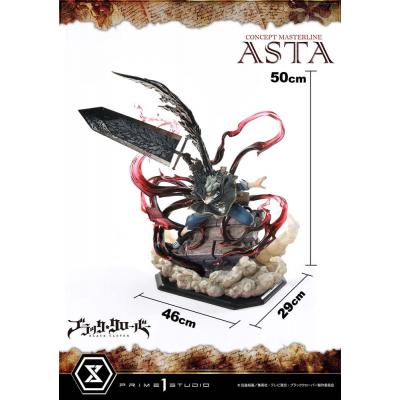 Black Clover Concept Masterline Series Estatua 1/6 Asta Exclusive Ver. 50 cm