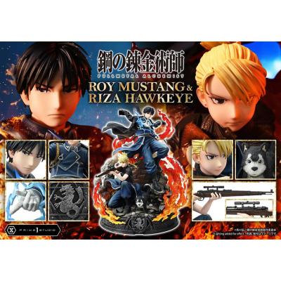 Fullmetal Alchemist Estatua Concept Masterline 1/6 Roy Mustang & Riza Hawkeye Regular Version 50 cm
