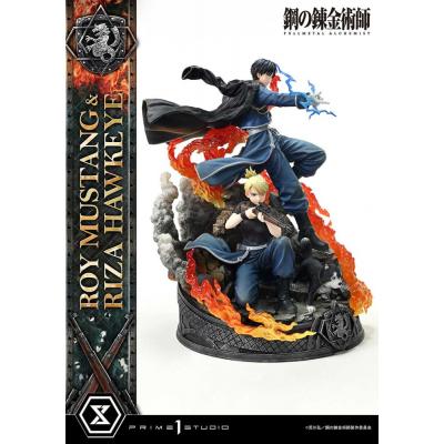 Fullmetal Alchemist Estatua Concept Masterline 1/6 Roy Mustang & Riza Hawkeye Regular Version 50 cm