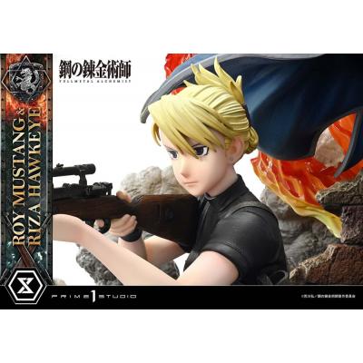 Fullmetal Alchemist Estatua Concept Masterline 1/6 Roy Mustang & Riza Hawkeye Regular Version 50 cm