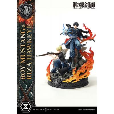 Fullmetal Alchemist Estatua Concept Masterline 1/6 Roy Mustang & Riza Hawkeye Regular Version 50 cm