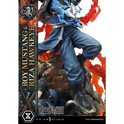 Fullmetal Alchemist Estatua Concept Masterline 1/6 Roy Mustang & Riza Hawkeye Regular Version 50 cm