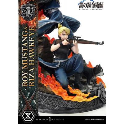 Fullmetal Alchemist Estatua Concept Masterline 1/6 Roy Mustang & Riza Hawkeye Regular Version 50 cm
