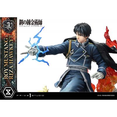 Fullmetal Alchemist Estatua Concept Masterline 1/6 Roy Mustang & Riza Hawkeye Regular Version 50 cm