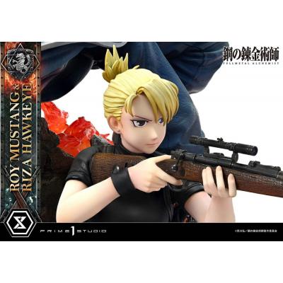 Fullmetal Alchemist Estatua Concept Masterline 1/6 Roy Mustang & Riza Hawkeye Regular Version 50 cm