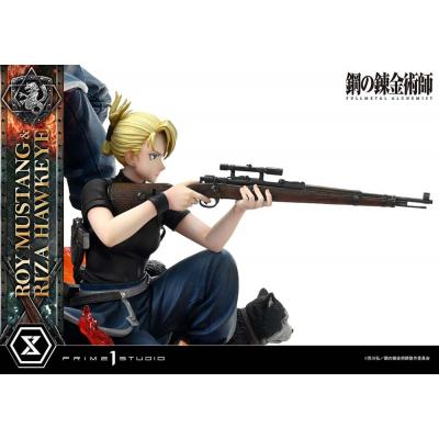 Fullmetal Alchemist Estatua Concept Masterline 1/6 Roy Mustang & Riza Hawkeye Regular Version 50 cm