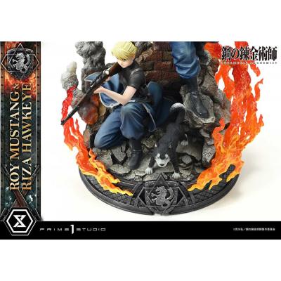 Fullmetal Alchemist Estatua Concept Masterline 1/6 Roy Mustang & Riza Hawkeye Regular Version 50 cm