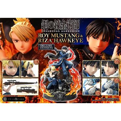 Fullmetal Alchemist Estatua Concept Masterline 1/6 Roy Mustang & Riza Hawkeye Deluxe Version 50 cm
