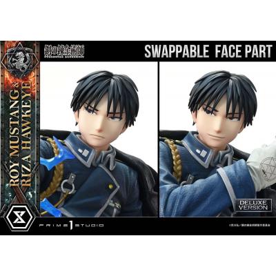Fullmetal Alchemist Estatua Concept Masterline 1/6 Roy Mustang & Riza Hawkeye Deluxe Version 50 cm