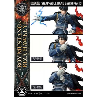 Fullmetal Alchemist Estatua Concept Masterline 1/6 Roy Mustang & Riza Hawkeye Deluxe Version 50 cm